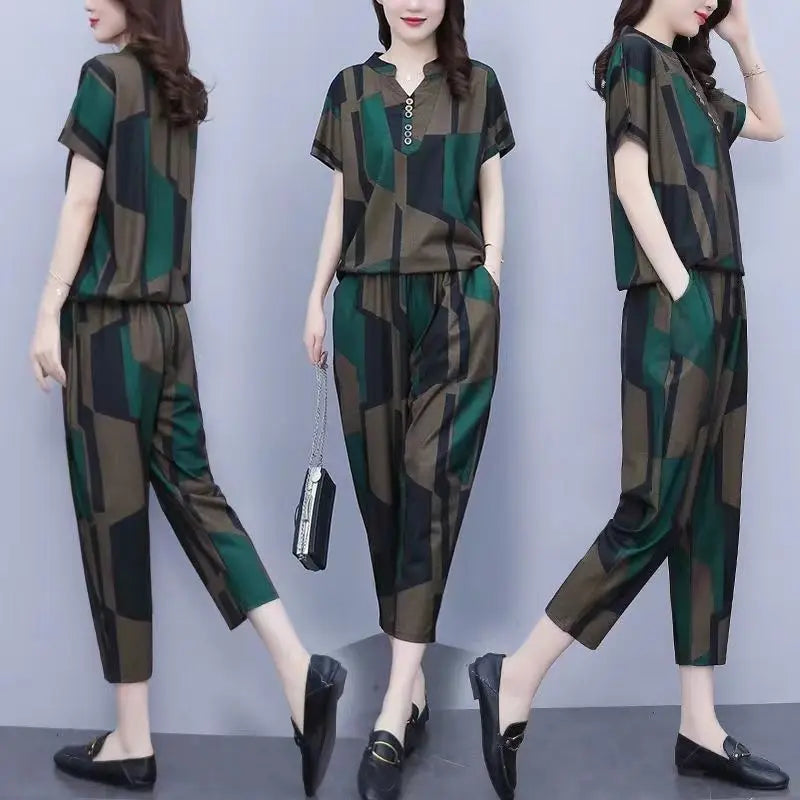 Blossom Chic Lente Zomer Casual Set