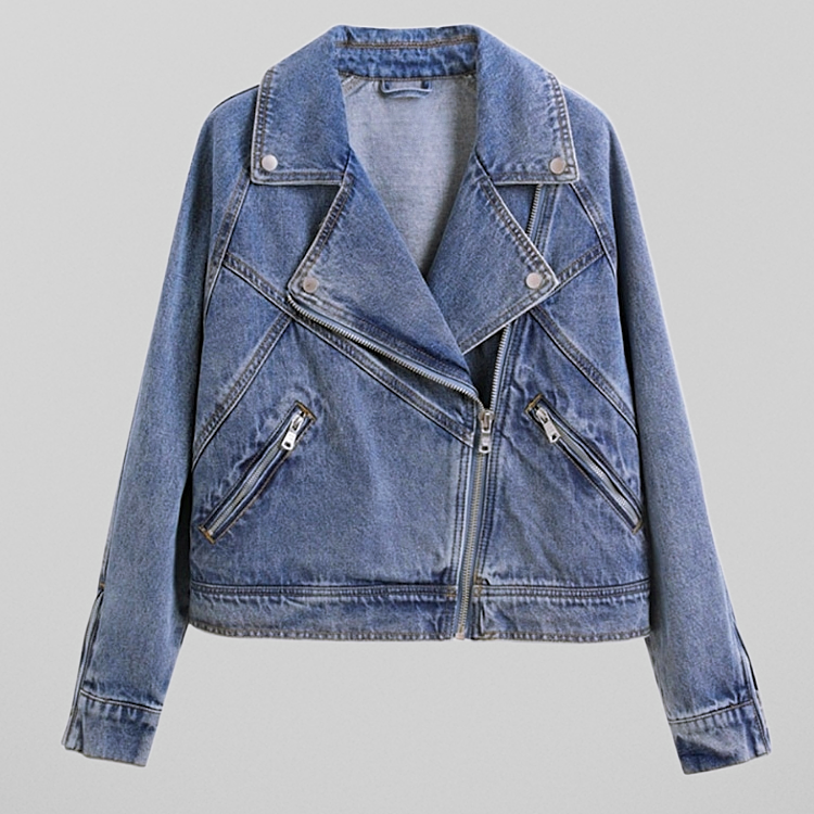 Retro Spijkerjasje Vintage Look voor Dames