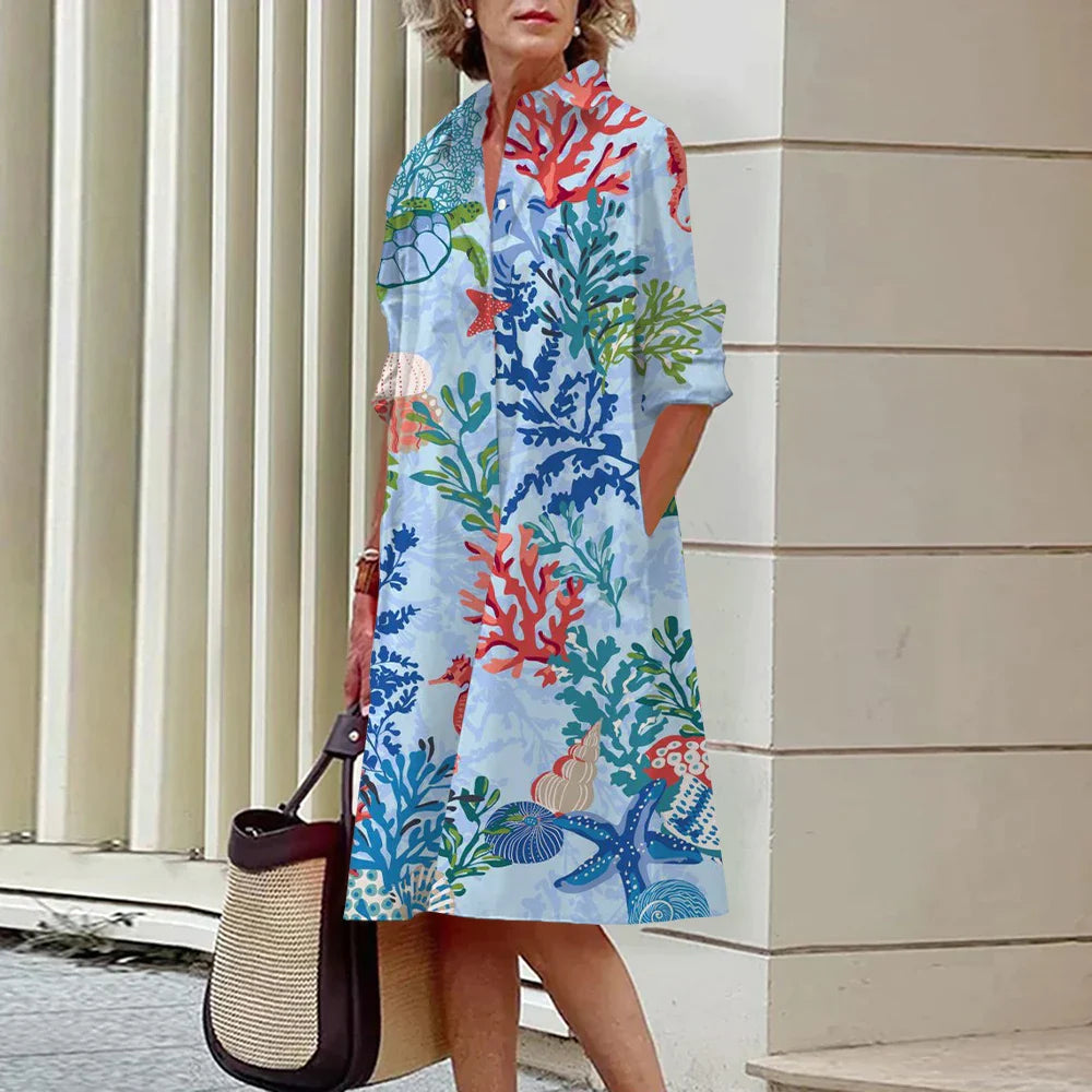 Vrouwelijke Polojurk Casual Zomerkleding voor Dames - Mode Vibes