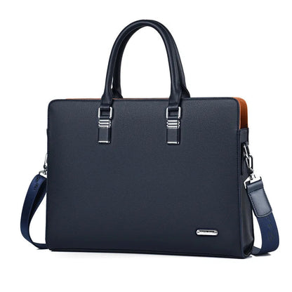 Heren Laptoptas Luxe Leder Portaro