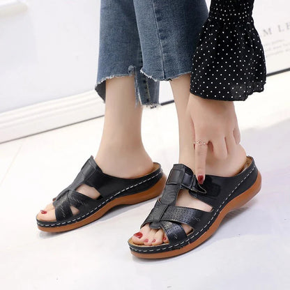 LunaZon Wedge Slippers