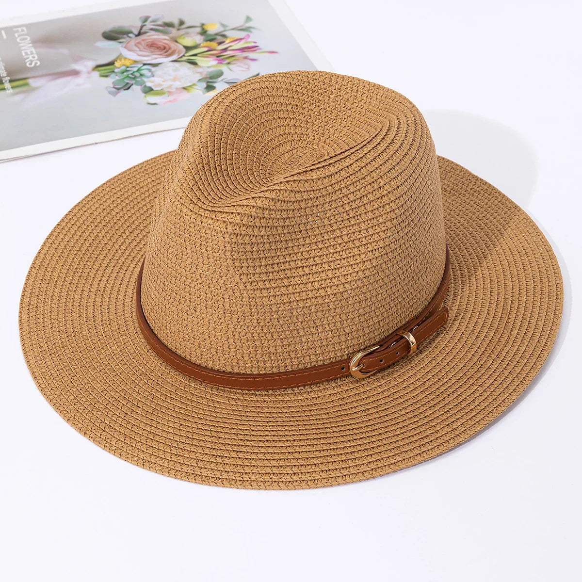 Variant image for Panama | Cappello Da Sole Intrecciato Unisex Estivo-2