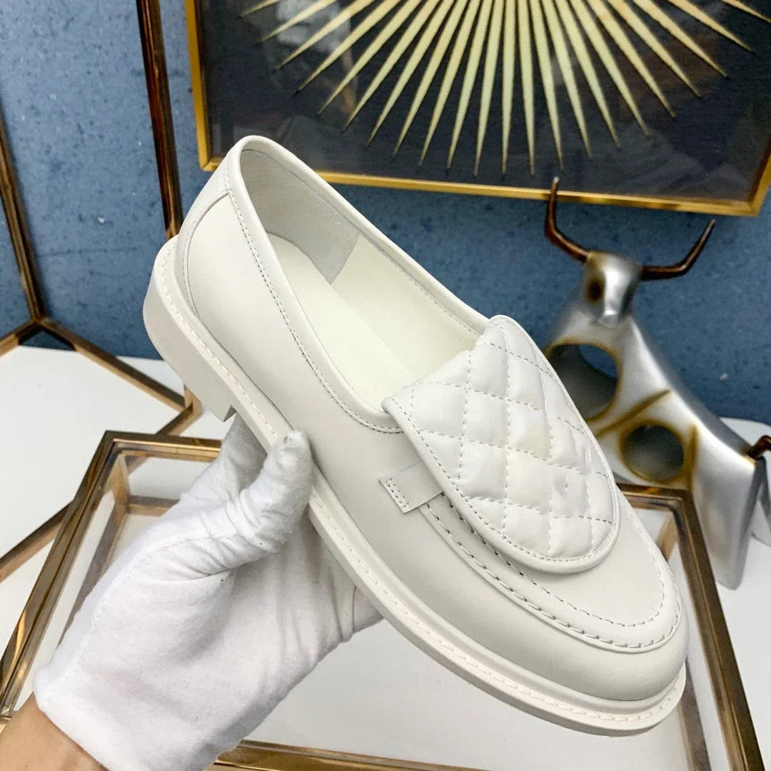 Leren Schoenen Retro Stijl voor Dames