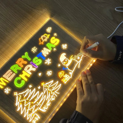 LED Tekenbord voor Kinderen met Magnetische Stift