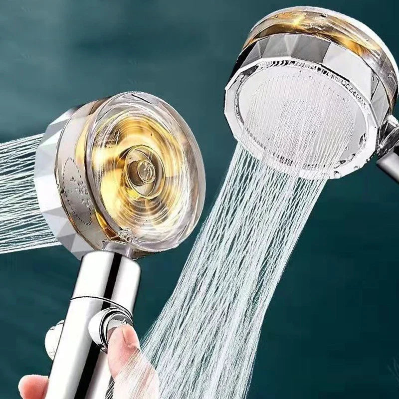 Douchekop Waterbesparend met 360° Rotatie AquaTurbo - Mode Vibes