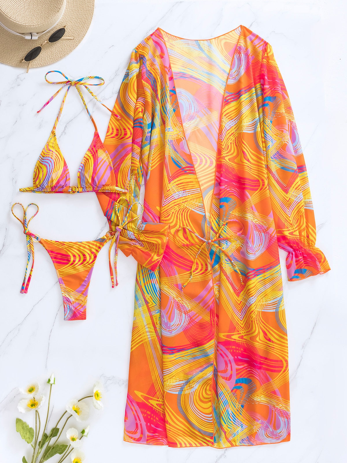 Vibrante Bikini | Zomerse Zwemkleding voor Vrouw