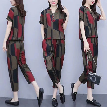 Blossom Chic Lente Zomer Casual Set
