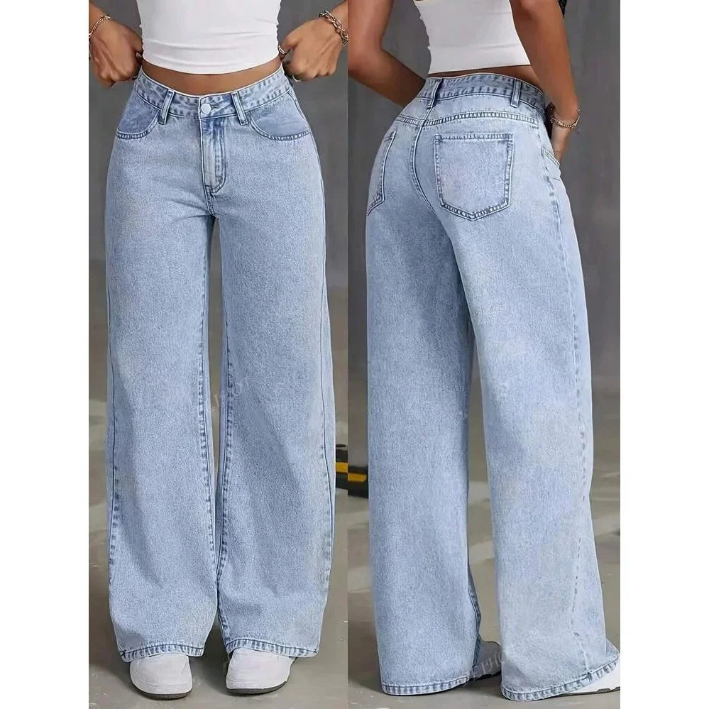 Wijd Been Jeans voor Vrouwelijke Stijl