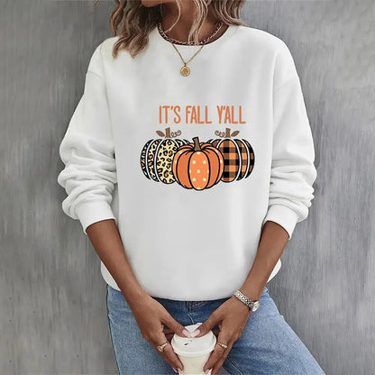 Halloween Sweatshirt Pompoen Ontwerp