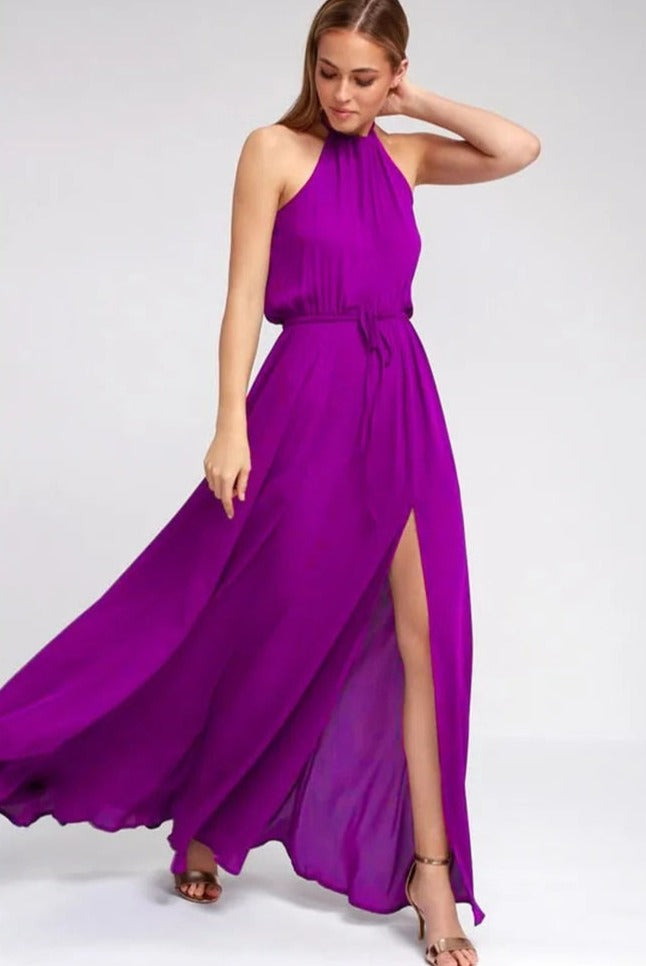 Elegante Lange Jurk voor Vrouw Zwart Formal Model