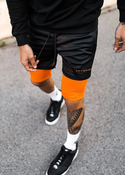 Herensport Shorts 2-in-1 voor Fitness en Running