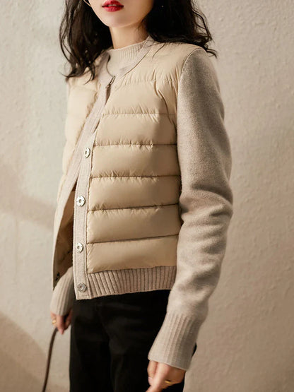 Dames Pufferjack Warm en Licht