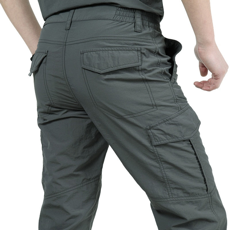 Avontuurlijke Cargo Broek voor Mannen Waterproof Comfortabel
