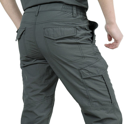 Avontuurlijke Cargo Broek voor Mannen Waterproof Comfortabel