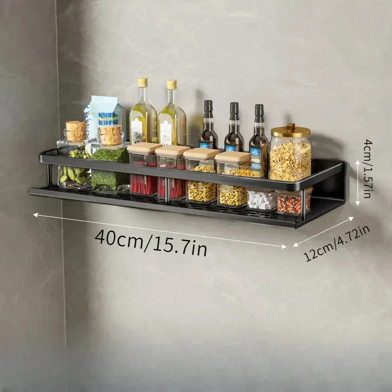 Zwart Keukenrek Modern Design voor Keukengerei