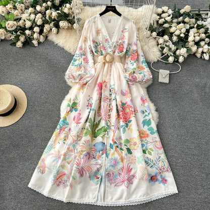 Vintage Jurk Elegante retro Stijl Dameskleding - Mode Vibes