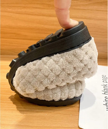 Warme Winter Loafers Met Glitter Effect