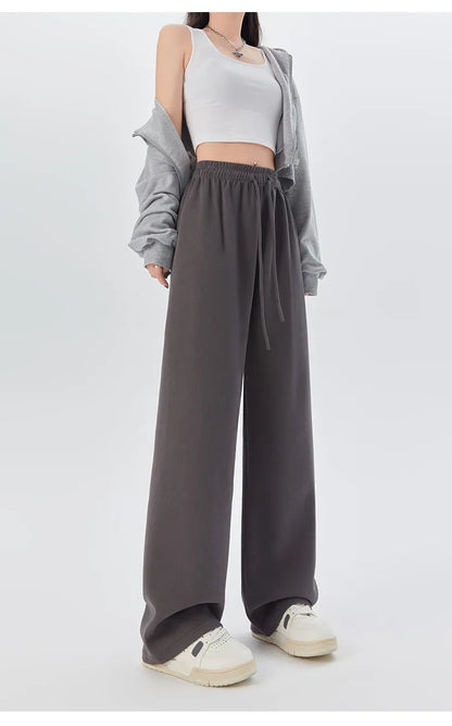 Retro Joggingbroek Vintage Stijlvol Zwart Wit
