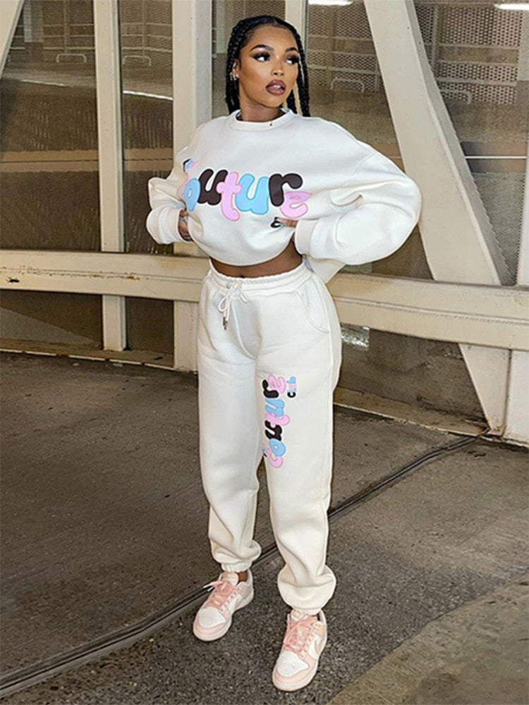Dames Joggingspak Sportief Comfortabel Joggen Outfit