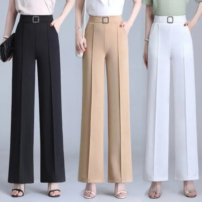 Elysia Couture Luchtige Ice Silk Cropped Broek