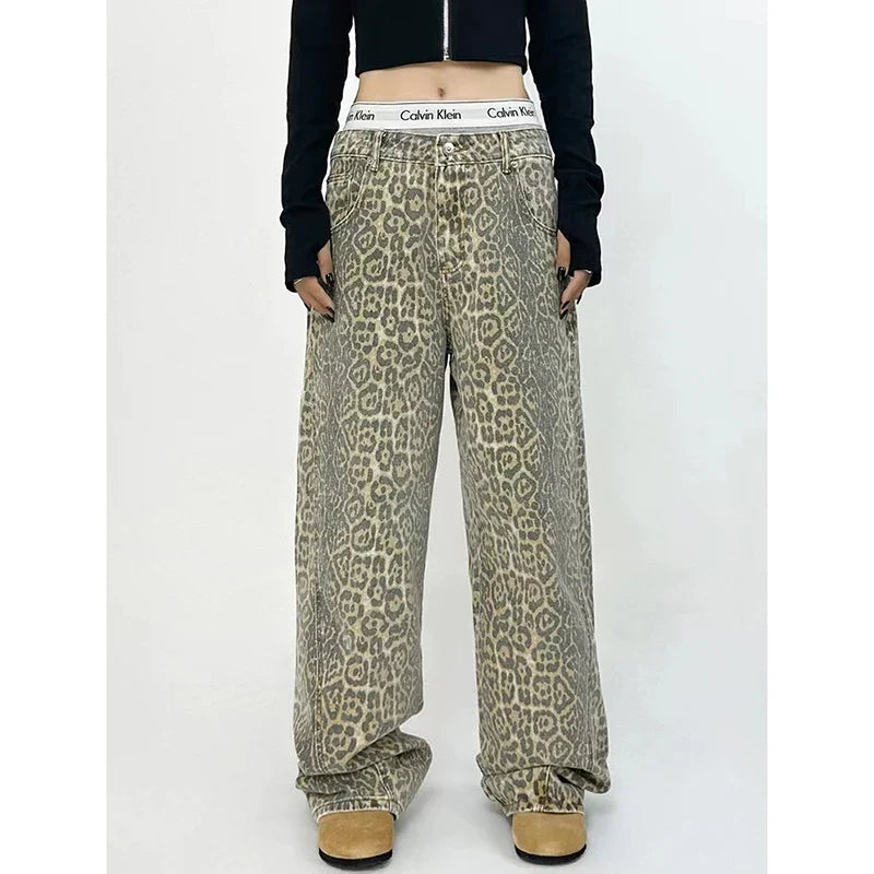 Chique Dierenprint Overalls voor Vrouwen