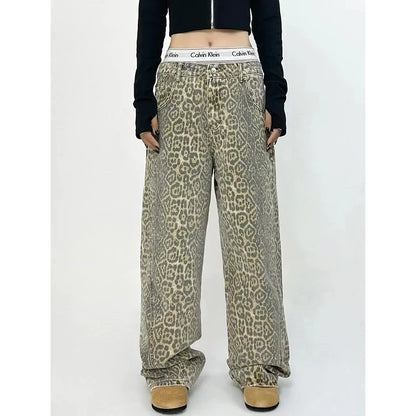 Chique Dierenprint Overalls voor Vrouwen