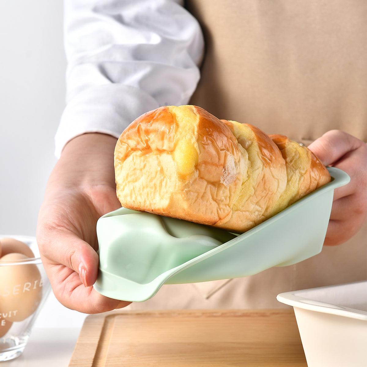 Roségouden Bakvormenset 2-delig Anti-aanbak met Deksel