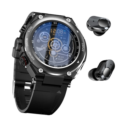Smartwatch met Oordoppen Draadloos AlphaX - Mode Vibes