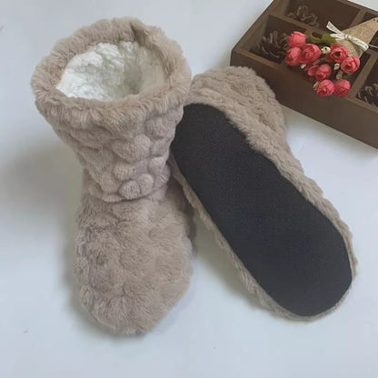 Hoge Pantoffels Warm en Zacht voor Dames