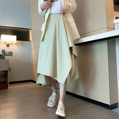 Sublime Chic Plissé Midi Rok