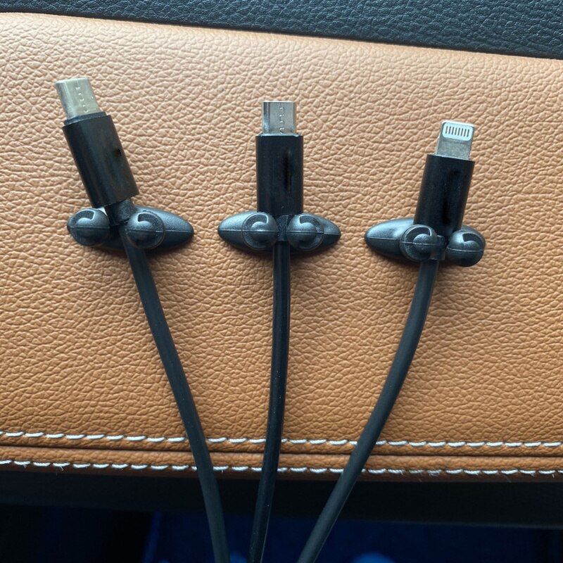 Kabelhangers 5 Stuks - Opgemaakte Oplaadkabels voor Bureau en Thuis - Mode Vibes