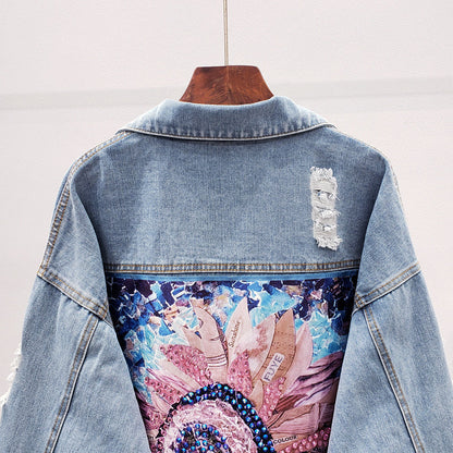 Oversized Spijkerjasje Losse Fit Casual Stijl - Mode Vibes