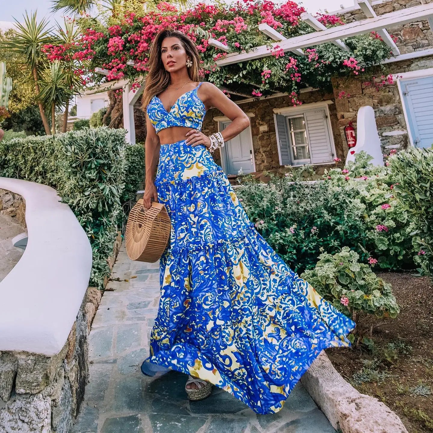 Strandjurkje Zomerjurk Vrouwelijk met Bloemenprint - Mode Vibes