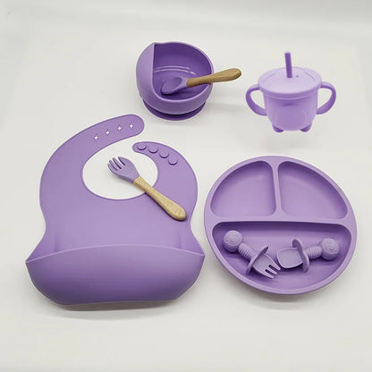 Silicone Baby Eetset Zacht en Veilig