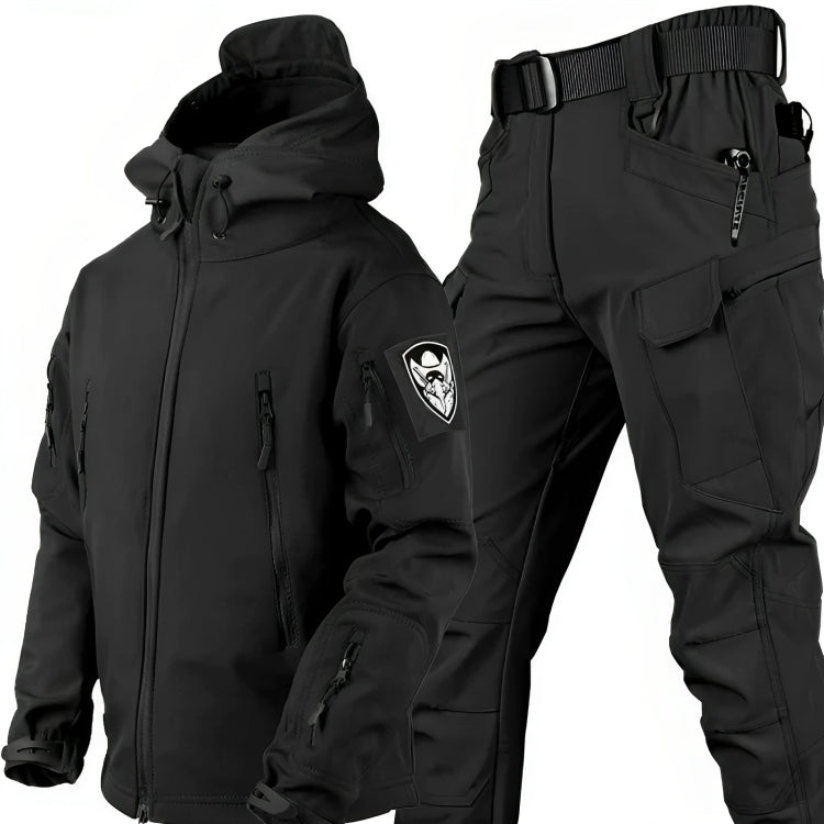 Tactische Broek en Windbreaker - Waterdicht en Stoer met Opbergvakken - Mode Vibes