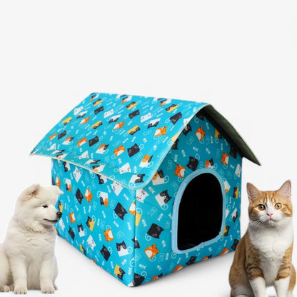 Huisdierenhuis Buiten Waterdicht voor Honden en Katten - Mode Vibes