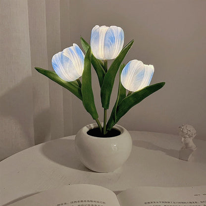 Tulpen Nachtlamp Kleurrijk Dimbaar