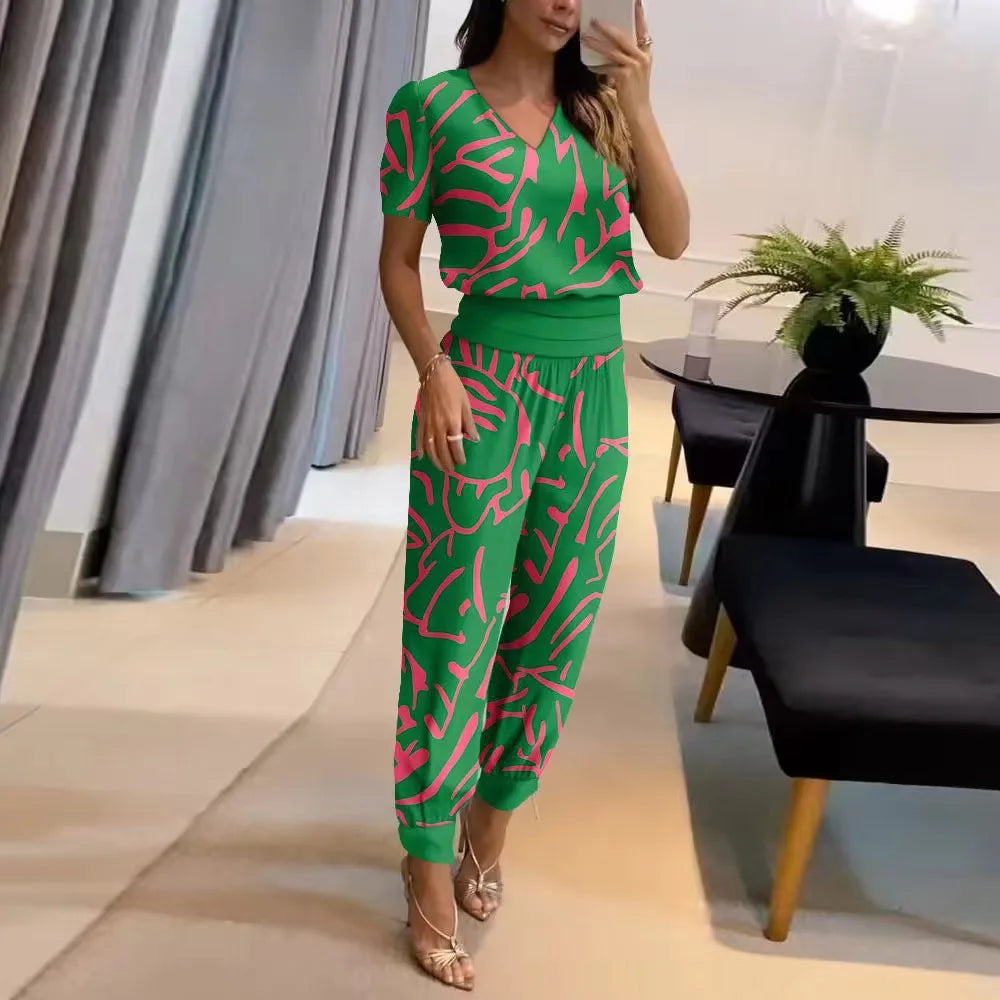 Elegante Halsketting en Oorbellen Set - Mode Vibes