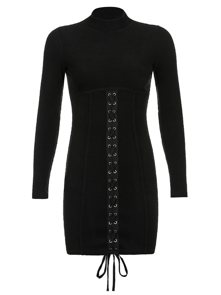 Grunge Jurk Kourtney Sexy Rokjurk voor Vrouw