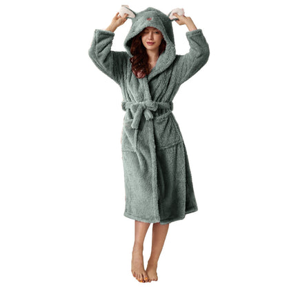 Zachte Badjas voor Vrouwen Warm en Comfortabel