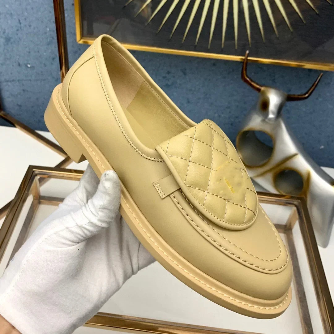Leren Schoenen Retro Stijl voor Dames - Mode Vibes