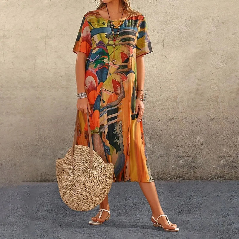Zomerjurkje Casual KorteJurk voor Vrouw