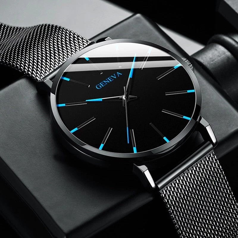Mannen Quartz Horloge Casual Design