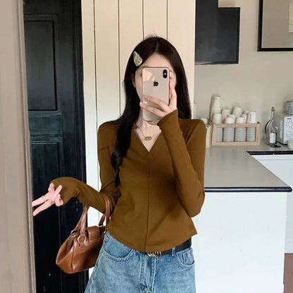 Vrouwen Shirt Lange Mouwen Imogen Stijl