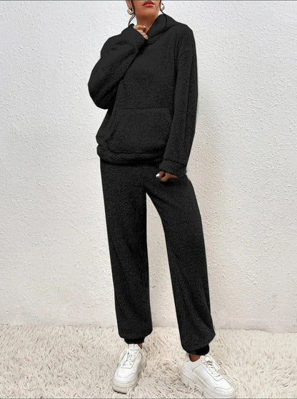 Dames Lounge Set Zacht met Hoodie en Broek
