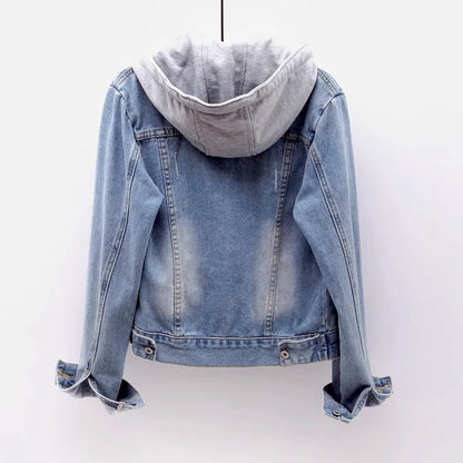 Dames Denim Jasje Blauwe Jeansjack
