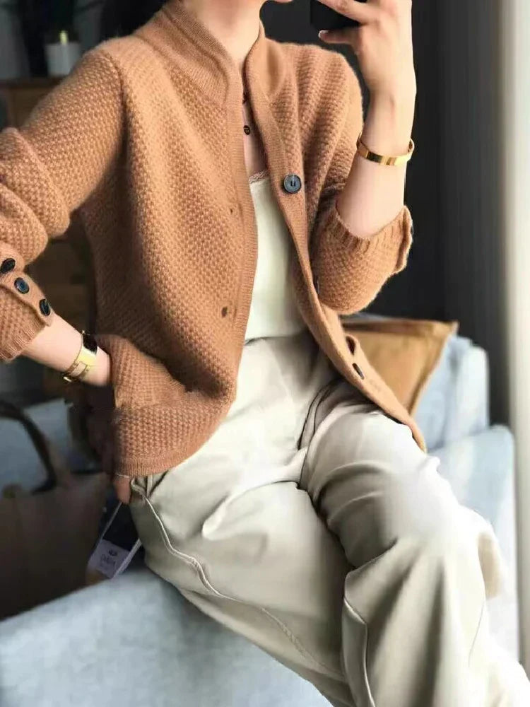 Vest Ashley Stijlvol Warme Dame Vest - Mode Vibes