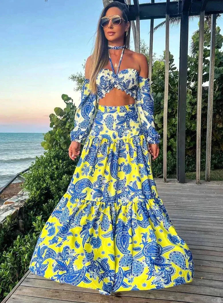 Strandjurkje Zomerjurk Vrouwelijk met Bloemenprint