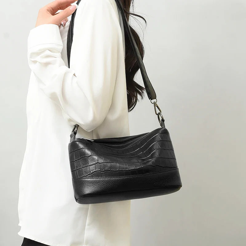 Chique Diva Luxe Leren Handtas