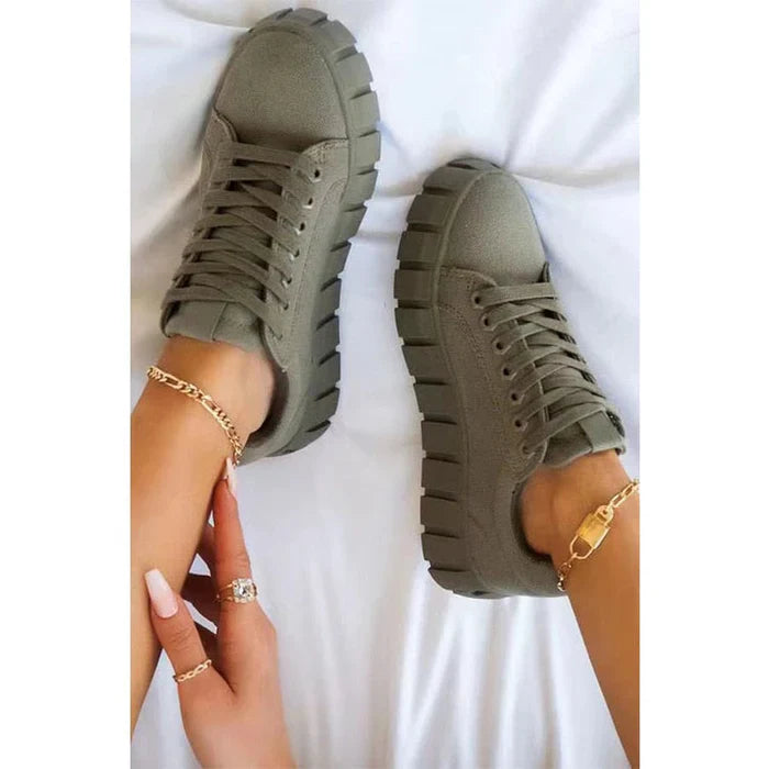 Dames Sportschoenen met Steunzool Comfortabel Looppas
